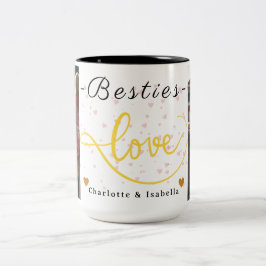 Caneca De Café Em Dois Tons Bisties Adoram Mug De Café - Bonita Oferta De Melh