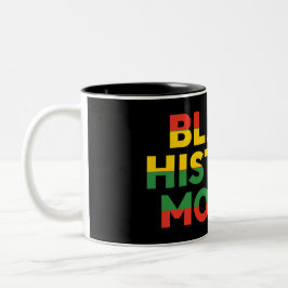 Caneca De Café Em Dois Tons Black History Month Mug