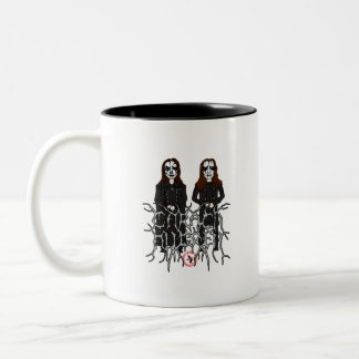 Caneca De Café Em Dois Tons Black Metal Holanda