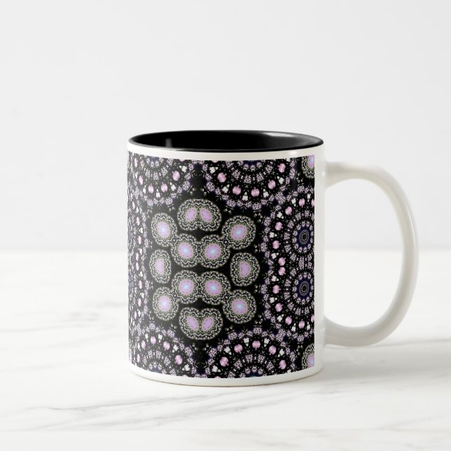 Caneca De Café Em Dois Tons bLACKB-JEWELD Mug (Direita)