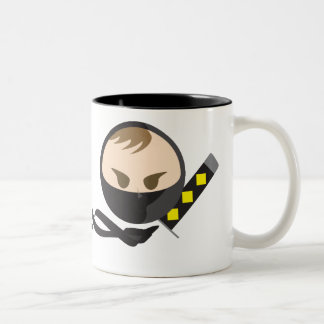 Caneca De Café Em Dois Tons BlackNinja