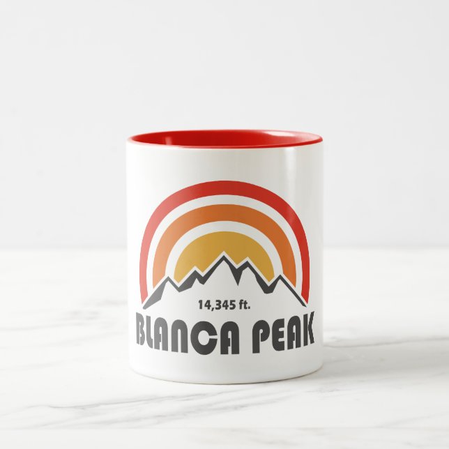 Caneca De Café Em Dois Tons Blanca Peak (Centro)