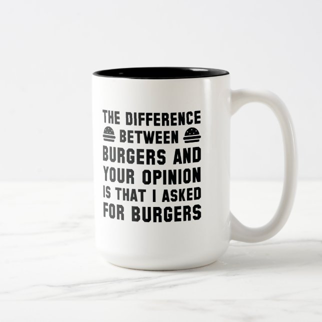 Caneca De Café Em Dois Tons Blogueiros E Sua Opinião (Direita)