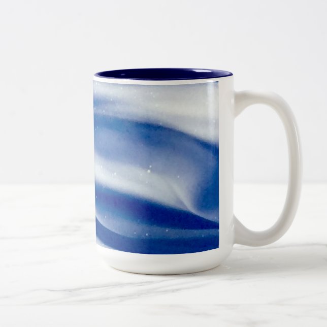 Caneca De Café Em Dois Tons Blue Diamond Mug (Direita)