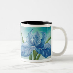 Caneca De Café Em Dois Tons Blue Iris Mug