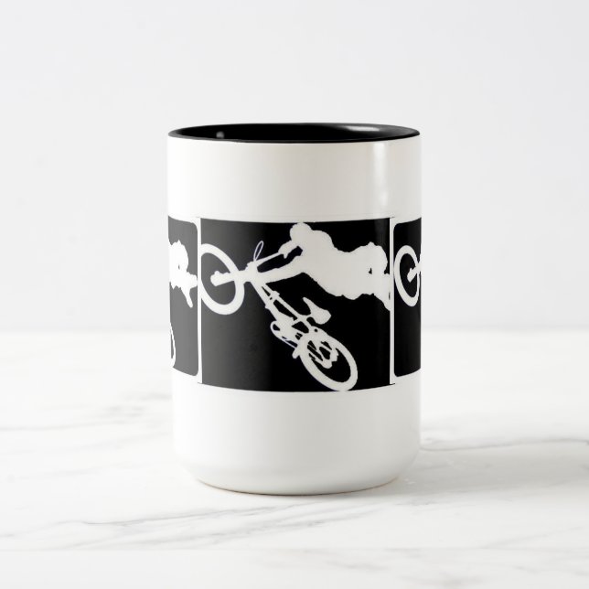 Caneca De Café Em Dois Tons Bmx (Centro)