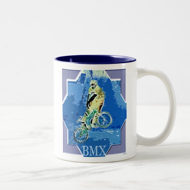 CANECA DE CAFÉ EM DOIS TONS BMX (Direita)