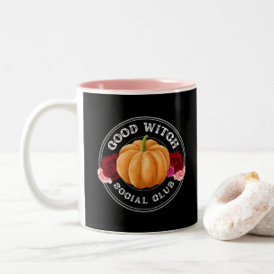 Caneca De Café Em Dois Tons Boa Bruxa Social Club Halloween