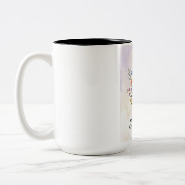 Caneca De Café Em Dois Tons Boa Obra Em Ti (Esquerda)