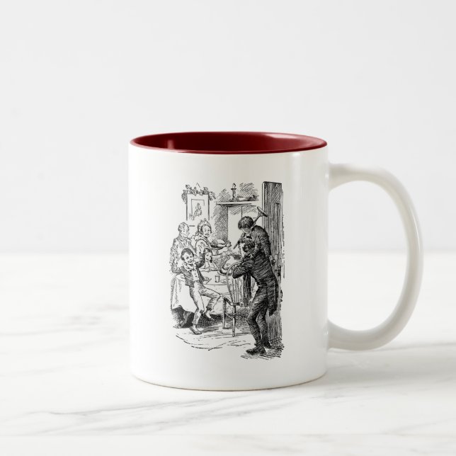Caneca De Café Em Dois Tons Bob e Tim minúsculo (Direita)