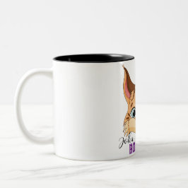 Caneca De Café Em Dois Tons Bobcat Mug
