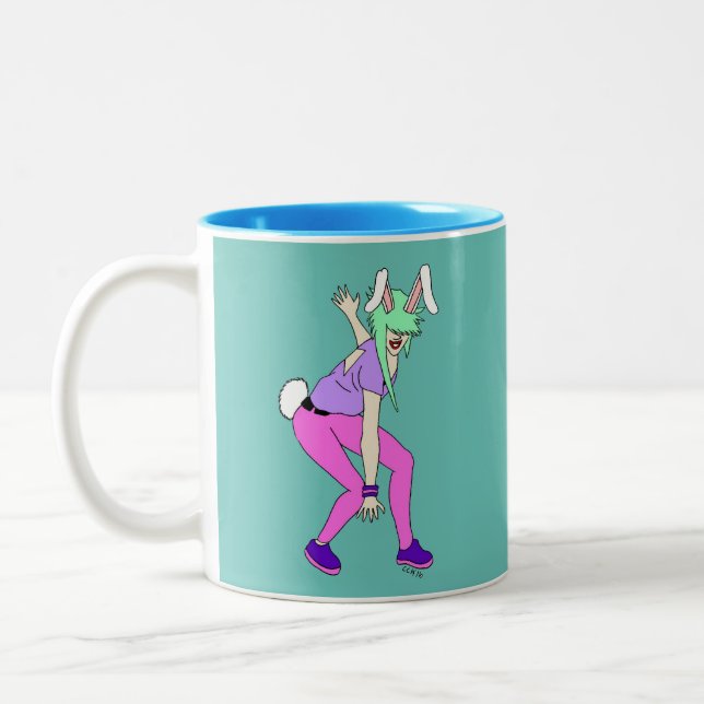 Caneca De Café Em Dois Tons bobina (Esquerda)