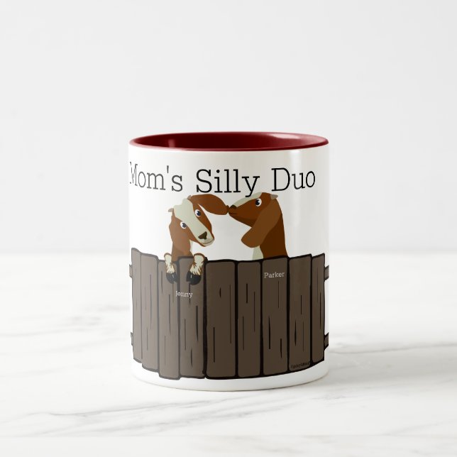 Caneca De Café Em Dois Tons Bobo Duo 2 mãe (Centro)