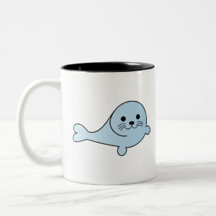 Caneca De Café Em Dois Tons Boca Adorável