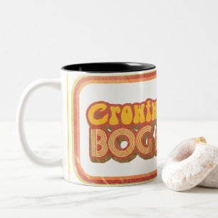 Caneca De Café Em Dois Tons Bog Magic dos anos 70