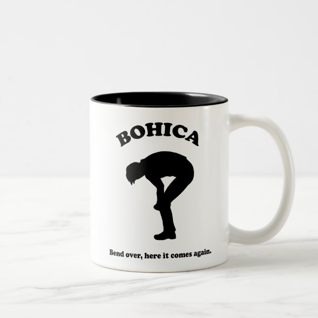 Caneca De Café Em Dois Tons Bohica Mug (Direita)