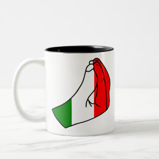 Caneca De Café Em Dois Tons Bolsa de Dedo