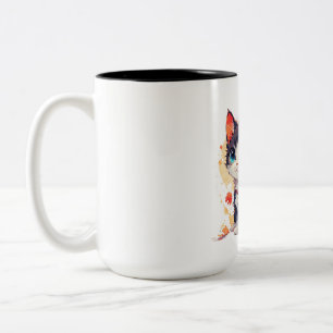 Caneca De Café Em Dois Tons Bom Dia Humano