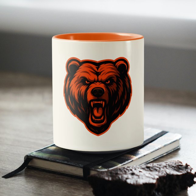 Caneca De Café Em Dois Tons Bom Melhor Ótimo Nunca Deixe Descansar (Criador carregado)