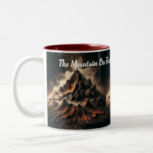 Caneca De Café Em Dois Tons Bomba de fogo para os excelentes quentes lá fora