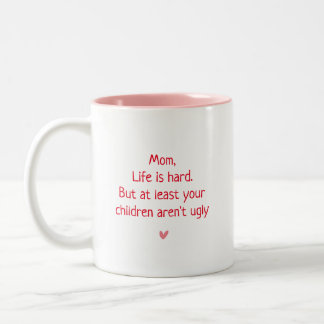 Caneca De Café Em Dois Tons Bonito e Engraçado Presente para a mamãe