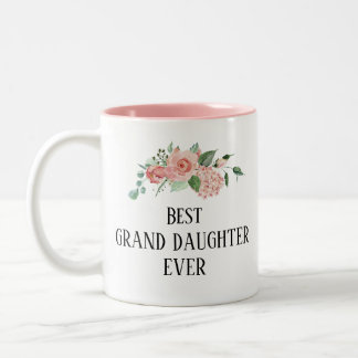 Caneca De Café Em Dois Tons Bonito neta personalizada personalizada