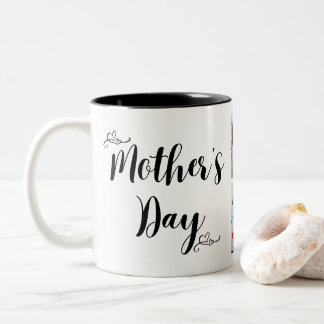 Caneca De Café Em Dois Tons Bonito presente para o dia das mães