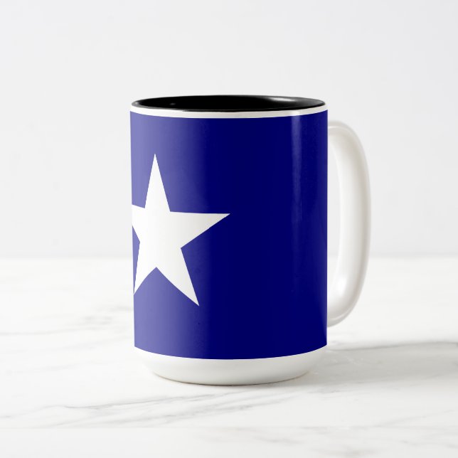 Caneca De Café Em Dois Tons Bonnie Blue Flag (Frente Esquerda)