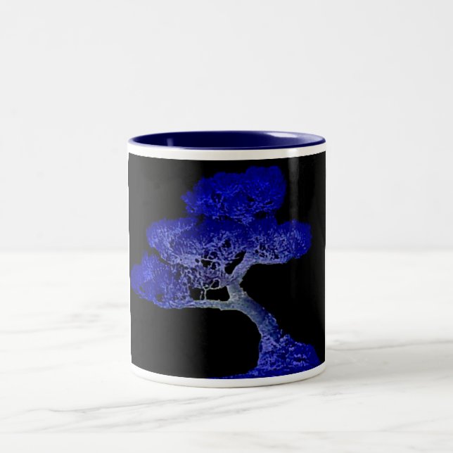 Caneca De Café Em Dois Tons Bonsai Mug (Centro)