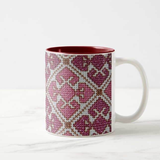 Caneca De Café Em Dois Tons Bordado (Direita)