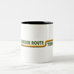 Caneca De Café Em Dois Tons Border Route Trail Minnesota