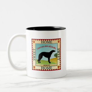 Caneca De Café Em Dois Tons Borzoi