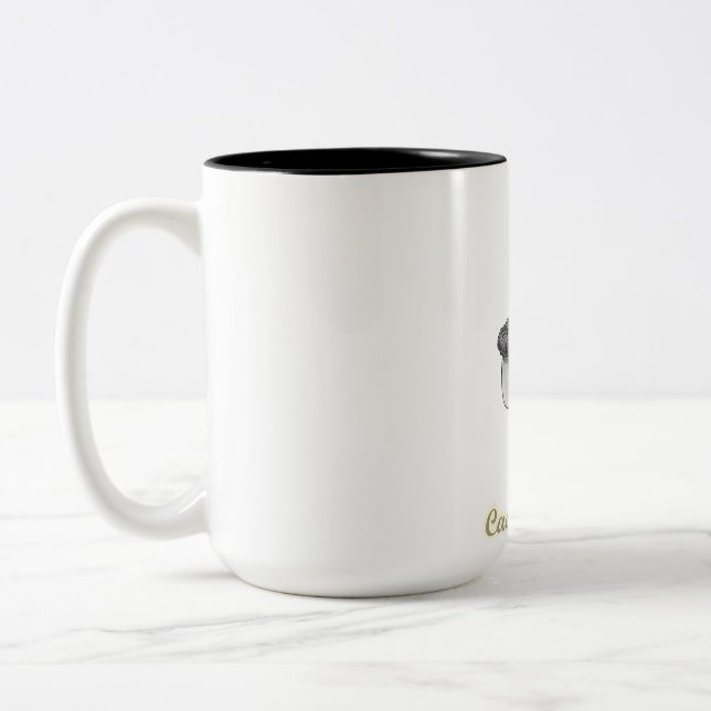 Caneca De Café Em Dois Tons Bossa (Esquerda)