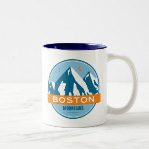 Caneca De Café Em Dois Tons Boston Mounties Arkansas