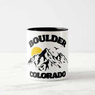 Caneca De Café Em Dois Tons Boulder, Colorado