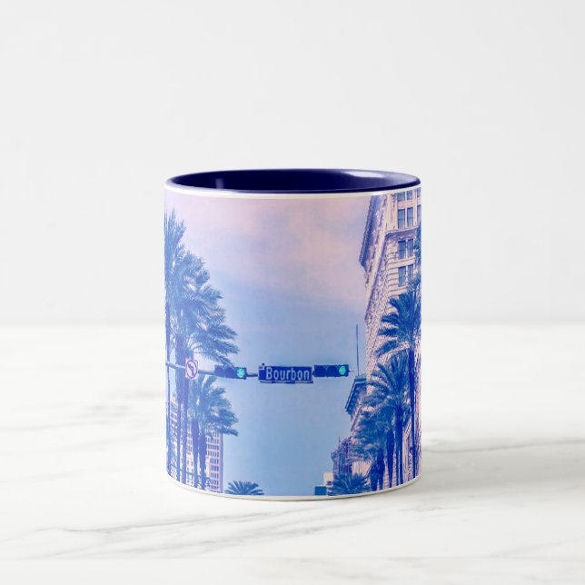 Caneca De Café Em Dois Tons Bourbon Street (Centro)