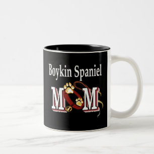 Caneca De Café Em Dois Tons Boykin Spaniel Dog MOM