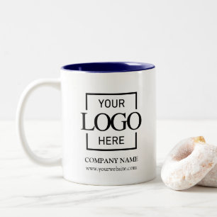 Caneca De Café Em Dois Tons Branding Corporativa & Presente Promocional para E