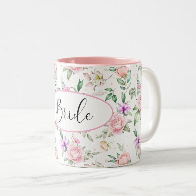 Caneca De Café Em Dois Tons Bride Mug (Frente Esquerda)