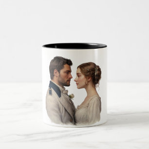Caneca De Café Em Dois Tons Bridgerton