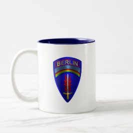 Caneca De Café Em Dois Tons Brigada de Berlim