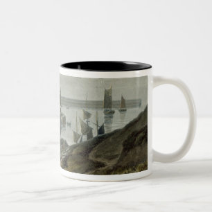 Caneca De Café Em Dois Tons Brixham, Torbay, Devon, do volume VIII 'de um Voy