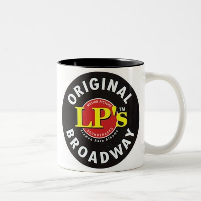 Caneca De Café Em Dois Tons Broadway original 2 polegadas (Direita)