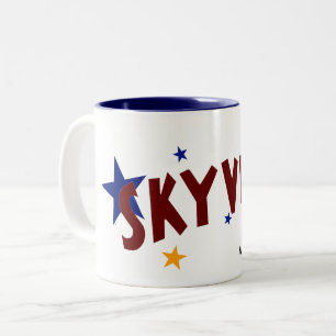 Caneca De Café Em Dois Tons Brockton Mug da Unidade de Entrada do Skyview