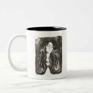 Caneca De Café Em Dois Tons Brooch Eva Mudocci Edvard Munch