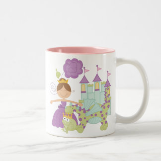 Caneca De Café Em Dois Tons Brunette Princess