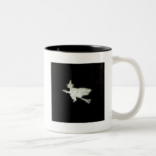 Caneca De Café Em Dois Tons Bruxa