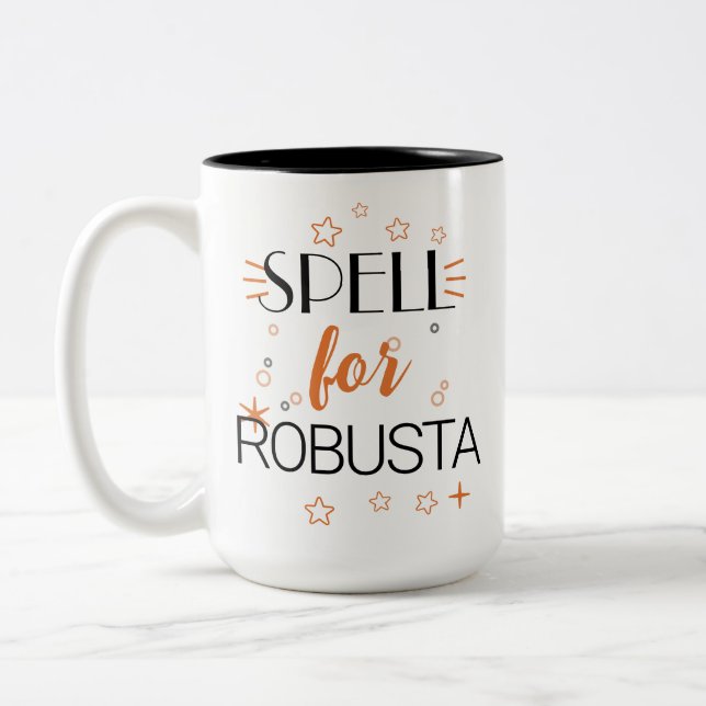 Caneca De Café Em Dois Tons Bruxa de Halloween Café Feitiço Robusta Cerveja Fo (Esquerda)