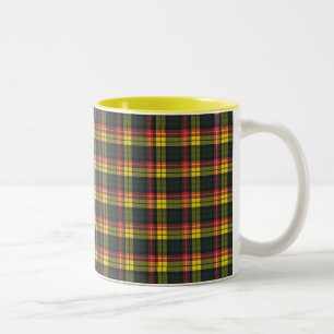 Caneca De Café Em Dois Tons Buchanan Scottish Clan Tartan