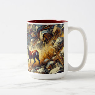 Caneca De Café Em Dois Tons Buck Mug